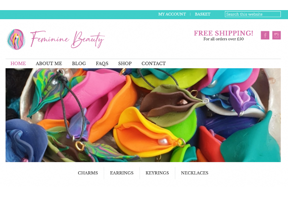 Feminine Beauty Website